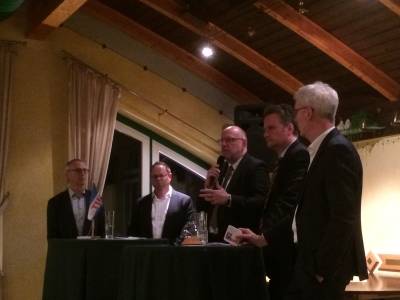 Gesprchsrunde:Westbomke, Bscher, Bosse, Dr.jur.Gnter Krings, Albrecht Pfrtner